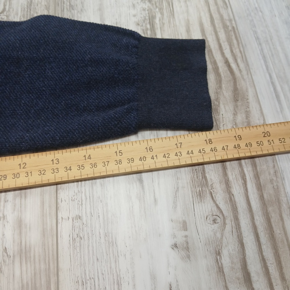 Polo‎ Ralph Lauren Mens Pima Cotton Crewneck Sweater Navy Blue XL - Picture 9 of 9